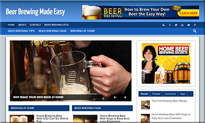 Beer Brewing Niche Website