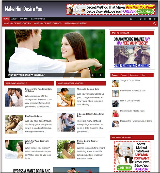 make him desire you plr site