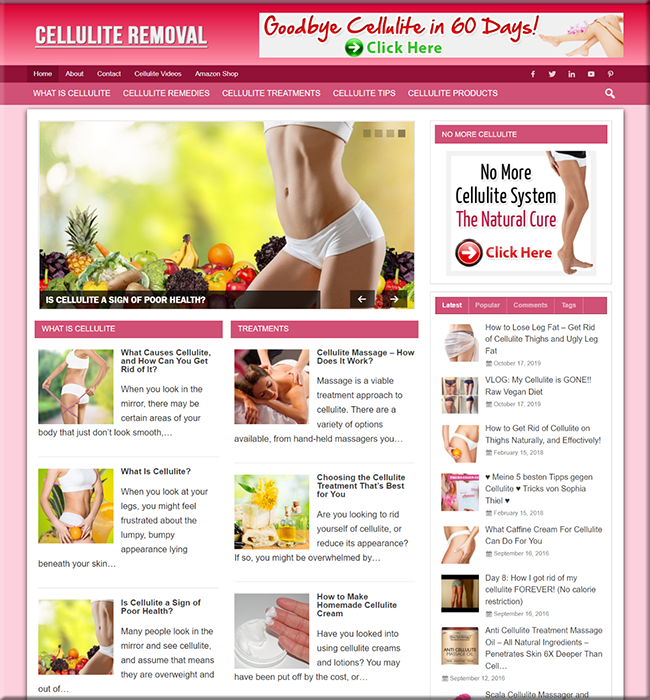 cellulite removal plr blog