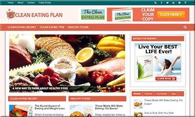 The Clean Eating Plan PLR Blog